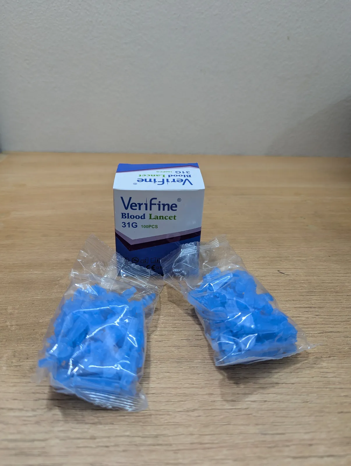 VeriFine Blood Lancet Box of 100 Pcs
